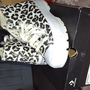 Animal Print Platform Converse